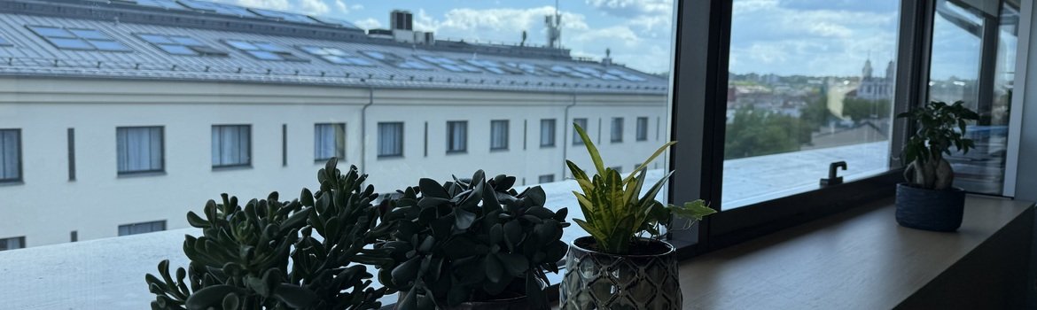 Įgyvendintas projektas: Energetikos įmonės biuro apželdinimas bei augalų persodinimas
