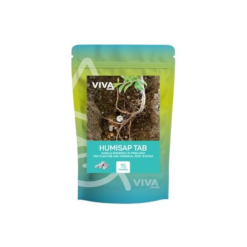 Tabletės HUMISAP TAB sodinimui (15 vnt. ) 