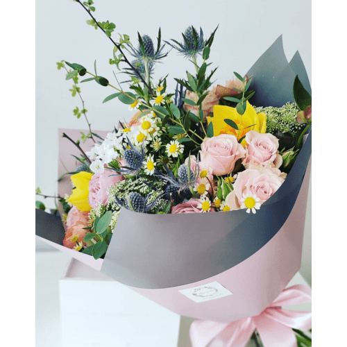 Lauko gėlių puokštė 1