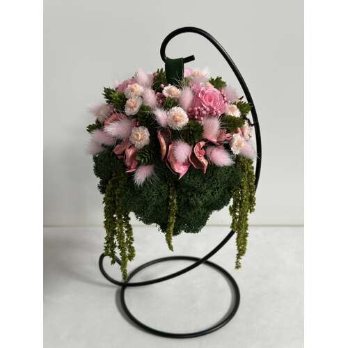 Kabanti stabilizuotų augalų puokštė 1