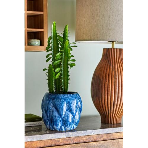 Mėlynas margas vazonas 1