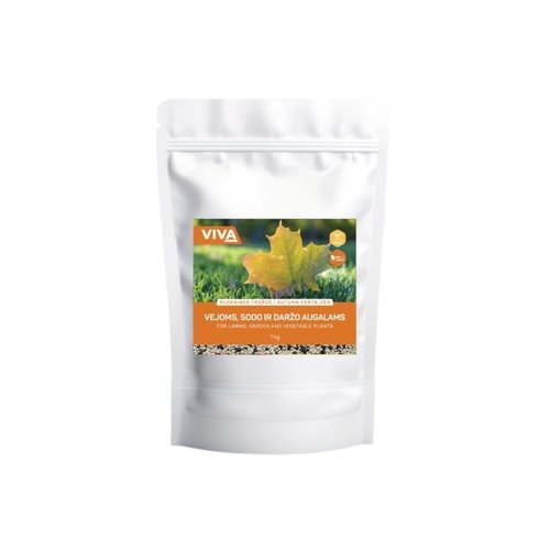 Granuliuotos rudeninės trąšos vejoms, 1 kg 
