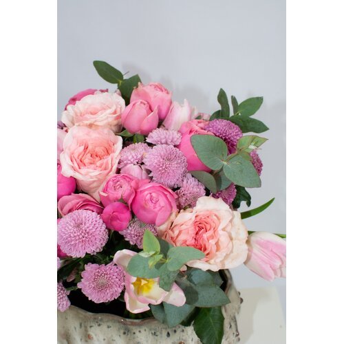 Gėlių puokštė "Įsimylėjęs keksas" 5