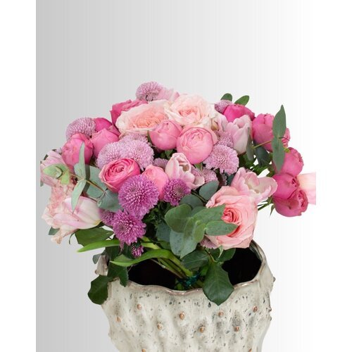 Gėlių puokštė "Įsimylėjęs keksas"