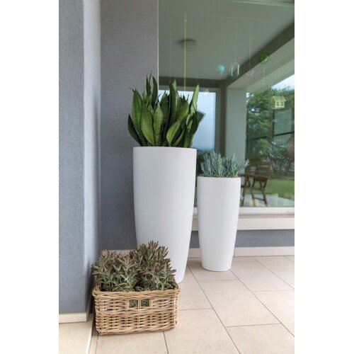 ø43x90cm vazonas, baltas 4