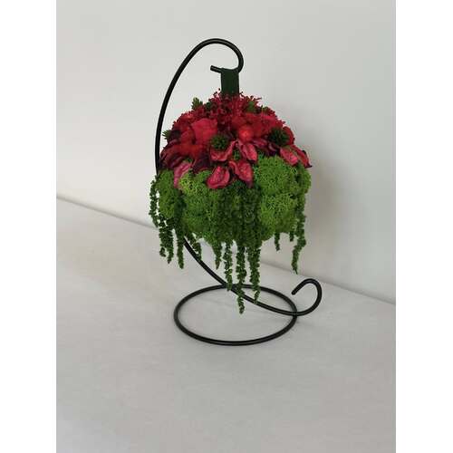 Kabanti stabilizuotų augalų puokštė 2