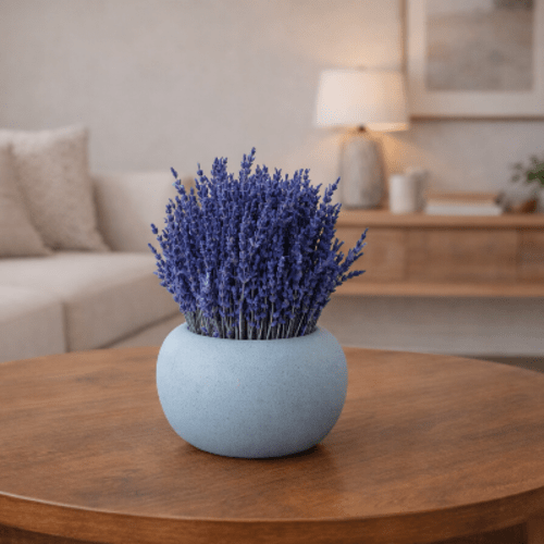 Stabilizuotų levandų puokštė