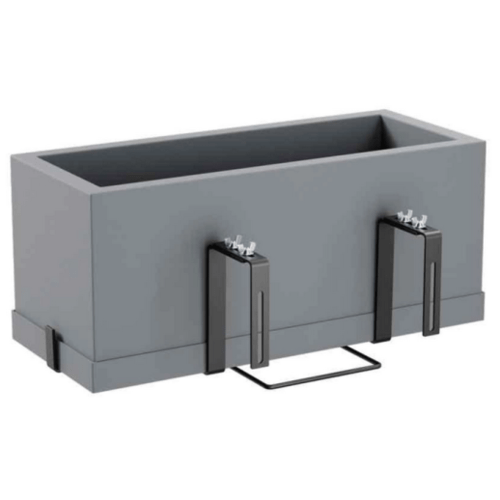 60x25x25cm pakabinamas lovelis su lėkštele 1