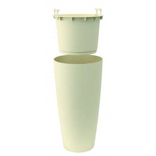 Ø36x70cm vazonas, tamsiai pilkas 3