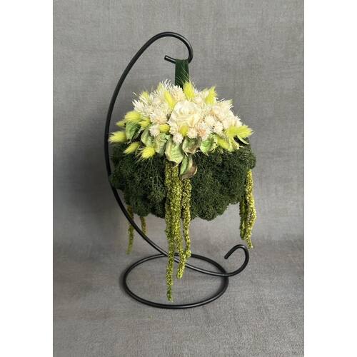 Kabanti stabilizuotų augalų puokštė 2