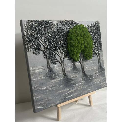 Paveikslas su stabilizuotomis samanomis 1