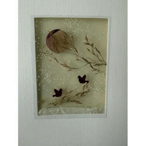 Atvirukas su džiovintomis gėlėmis 1