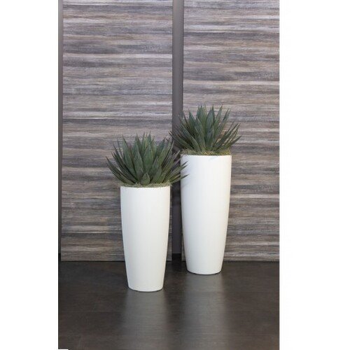 Ø36x70cm vazonas, baltas 1