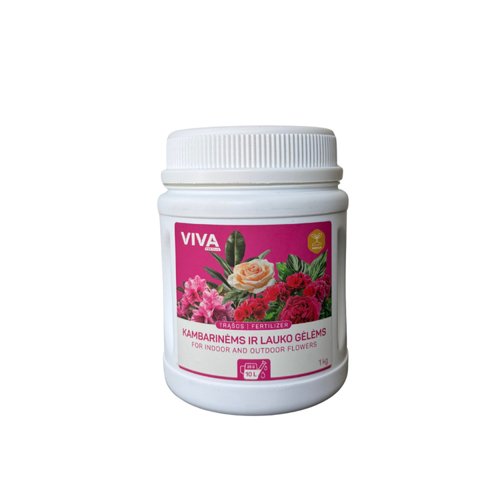 Trąšos kambarinėms ir lauko gėlėms