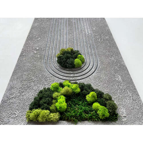 Stabilizuotų samanų paveikslas 1