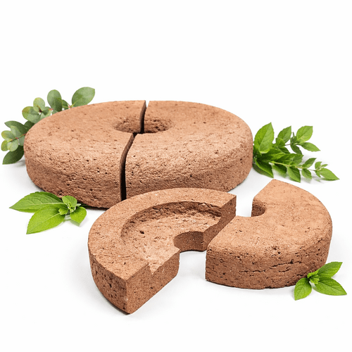 Korėto molio dangtis