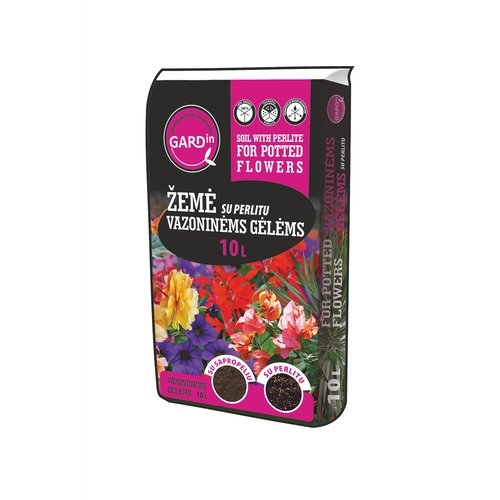 Substratas vazoninėms gėlėms su perlitu (10 litrų)