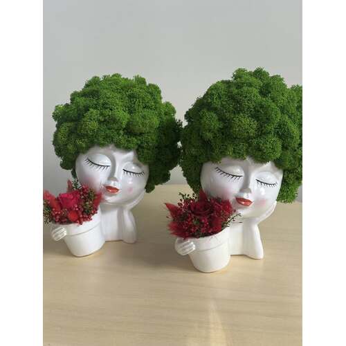 Dekoracija su stabilizuotomis samanomis 3