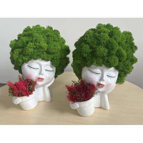 Dekoracija su stabilizuotomis samanomis 4