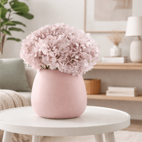 Stabilizuota hortenzijos šakelė, rusva