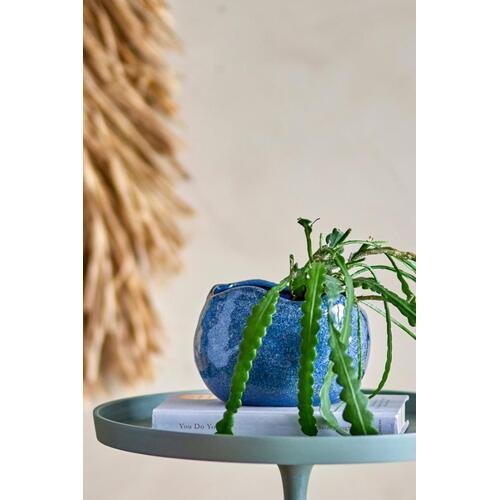 Mėlynas banguotas vazonas 1