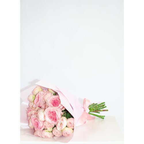 Bijūninių rožių puokštė 1