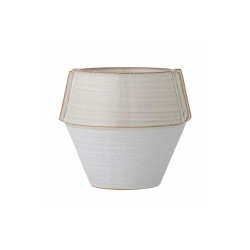 Stilingas baltas vazonas