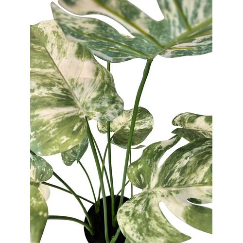 Dirbtinis Monstera Variegata augalas, 85 cm.