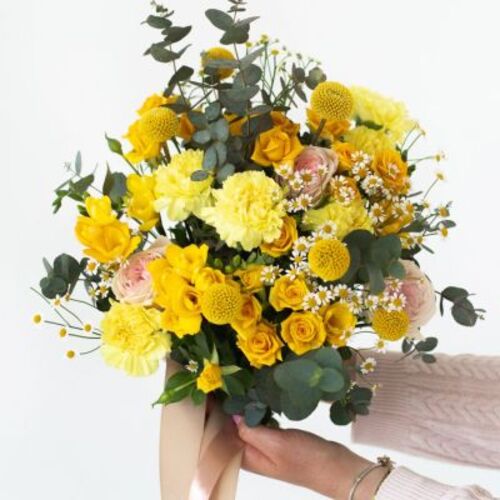 Gėlių puokštė "Saulės miestas"