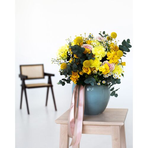 Gėlių puokštė "Saulės miestas" 1