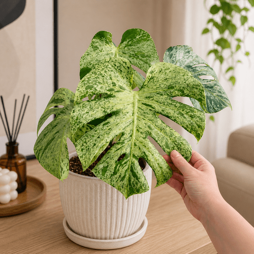 Monstera deliciosa Bulbasaur