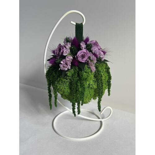 Kabanti stabilizuotų augalų puokštė