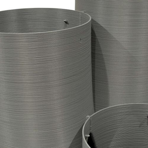 48 x 45 x 90 cm pilkas vazonas 1