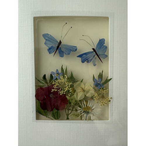 Atvirukas su džiovintomis gėlėmis 1