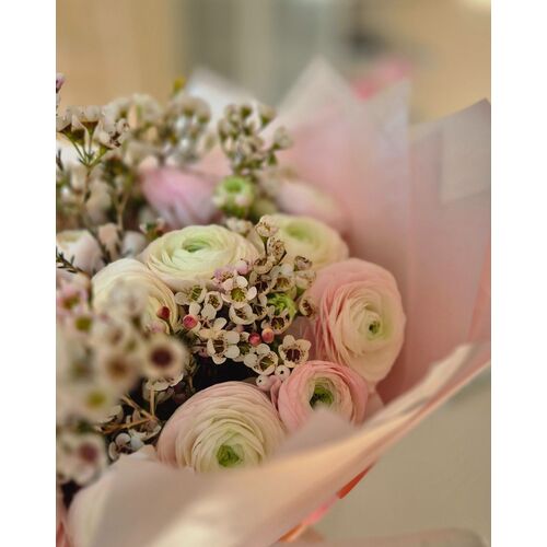 Gėlių puokštė "Vėdrynų magija" 3