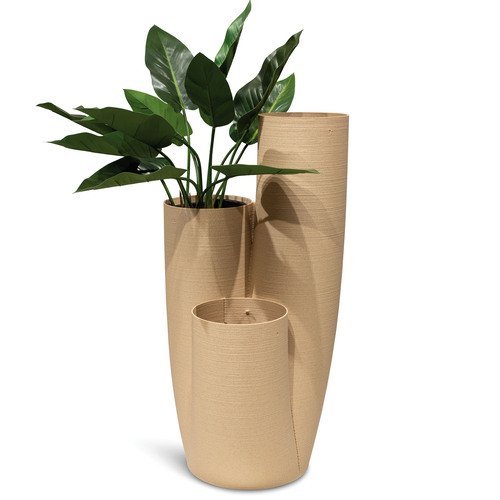 48 x 45 x 90 cm rudas vazonas